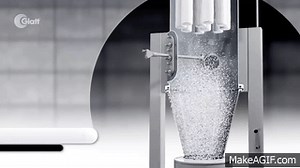 Glatt Top-Spray granulation process by fluidized bed on Make a GIF