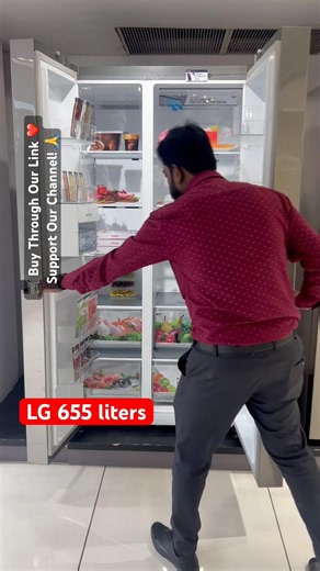 LG 655L Side by Side Refrigerator Review | 3 Star Smart Inverter | Price, Features & Full Tour 2026