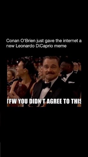 Conan O’Brien just turned Leo into a meme 😭 (Oscars 2026)