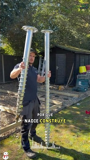 Why doesn't anyone use screw piles to build foundations?#youtube #diy #build #foryou #didyouknow