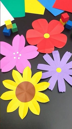 [Origami] Make seasonal flowers!
