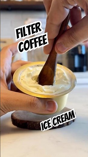 Filter Coffee Affogato #recipe you need to make right for for the summers vanilla ice cream