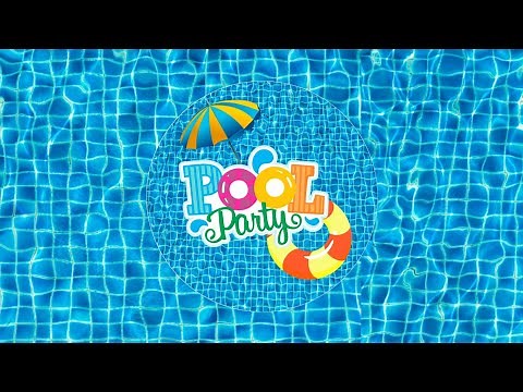 Decoração Pool Party - Festa de 15 anos na piscina.