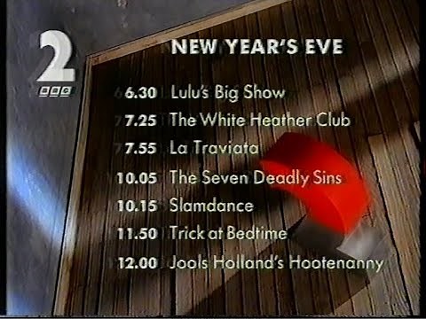 BBC2 continuity (27th-28th December 1993)