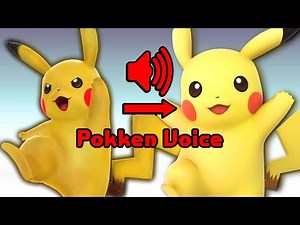 Smash Ultimate - Pokken Pikachu Voice Mod + Yellow Effects
