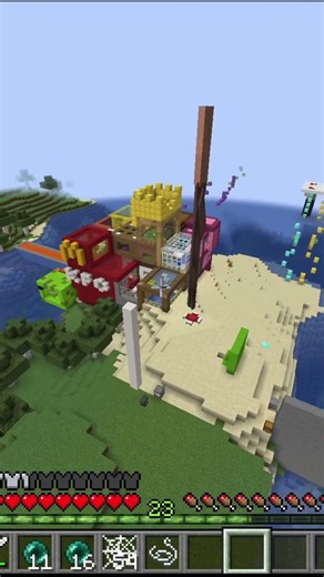J'ai recréer l'Attaque des Titans dans Minecraft (et ca c'est mal passé) #minecraft #mlg #snk