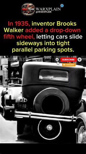 1935’s Wild Parking Hack: The Fifth Wheel #shorts
