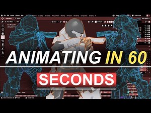 Blender 2.8 Animating In 60 Seconds (Idle Animation)