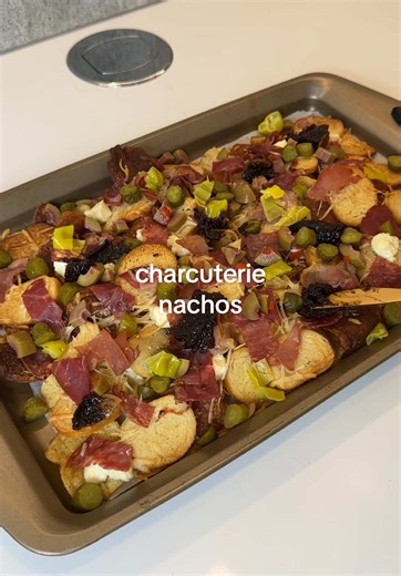 Charcuterie Nachos Recipe for Savory Snack Lovers