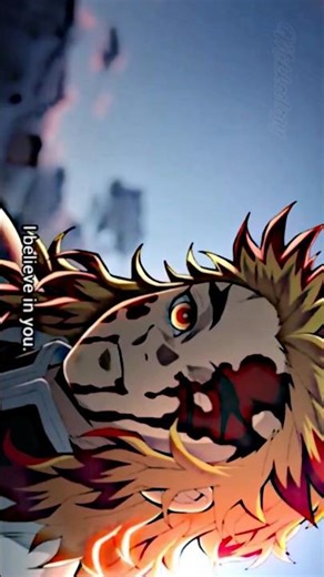 | rengoku death 🥺 | |tanjiro crying ✨| #shorts