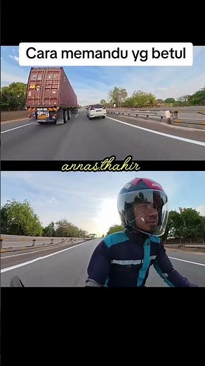 Cara memandu di lebuhraya yg betul.