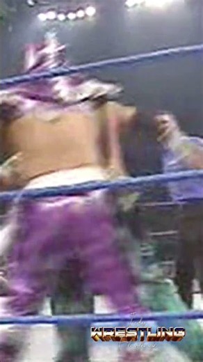 Ultimo Dragon OUTSMARTS Matt Hardy With An Insane Plancha! (WWE 2003) 🐉🚀 #Shorts