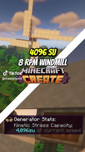 Minecraft Create Windmill Tutorial
