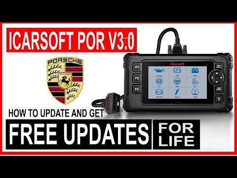 How To Update iCarsoft POR V3.0 for FREE & Get FREE LIFETIME UPDATES