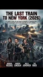 The Last Train to New York (2026) Starring: Norman Reedus, Andrew Lincoln, Milla Jovovich, The Rock Genre: Survival Thriller • Zombie Apocalypse • Action “In a world of chaos, the last hope for humanity is a speeding train—and its passengers must survive each other to reach salvation.”The Final Hope for Humanity...The Last Train to New York: HopeLess (2026) is an edge-of-your-seat survival thriller set in a world teetering on the brink of collapse. With the undead ravaging the streets and civili