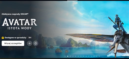 Amazon otworzył sklep na Prime Video. Filmy wypożyczycie za grosze. Możecie też kupić "Avatara 2"