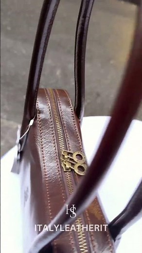 Italian Handmade Leather Tote Bag: Elegance and Craftsmanship from Florence #bag