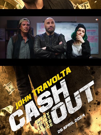 OFFICIAL TRAILER 'CASH OUT' EVERY HEIST HAS ITS PRICE - One big heist. One big payday. Check out the brand-new artwork for Highland's action-thriller 'Cash Out' starring #JohnTravolta as a master thief who gets together his team for the score of a lifetime. The film also stars #KristinDavis (#SexAndTheCity , #AndJustLikeThat ), #Quavo (#SavageSalvation ), and #LukasHaas (#TheRevenant , #Inception ). Film 'Cash Out' is being released in the US & Malaysia on April 26th. #CashOut #CashOutMovie #Hei