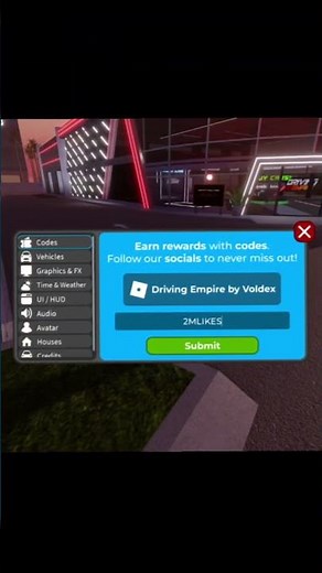 All codes in driving empire (2026) #drivingempire #gaming #drivingempiretips #robloxcars #roblox