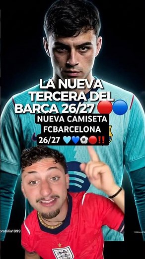 NUEVA CAMISETA BARÇA 26/27 🩵💙👀😳🔴‼️ TERCERA EQUIPACIÓN TURQUESA SIGUIENTE TEMPORADA 👕⚽️