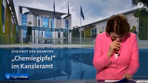 Deutschland: Lachanfall während Tagesschau