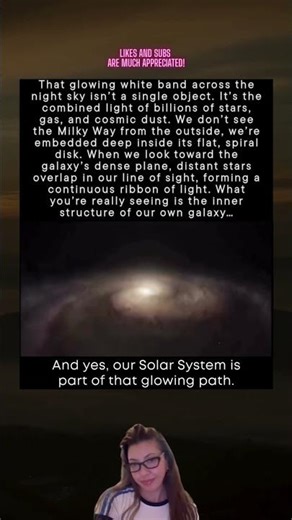 Why the Milky Way Looks Like a Glowing Stripe in the Sky