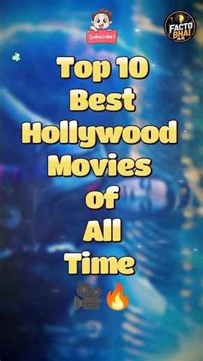 Top 10 Best Hollywood Movies of All Time 🎥🔥 | Must Watch Before You Die #shorts #movie #hollywood