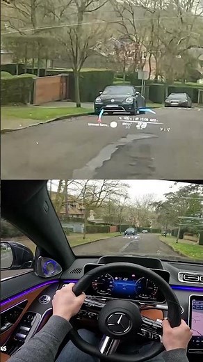 MERCEDES AUGMENTED REALITY NAVIGATION IN MERCEDES S-CLASS