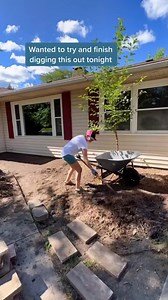 25K views · 192 reactions | Almost finished! #frontyardmakeover #landscaping #timelapse #series #digging #dirt #poolinstall #diy #project #yardwork #homeimprovement #outside #summer #tree #porch #makeover #transformation | Don't Drink and DIY | Facebook