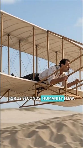 The Day Humans Learned To Fly ✈️ | Wright Brothers Story #wrightflyer #wrightbrothers #history