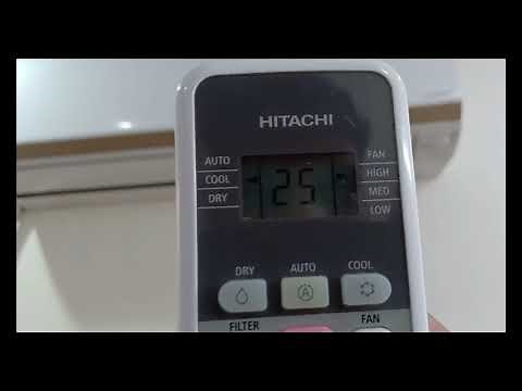 How To Set Timer In AC || Hitachi Reset And Lock ||