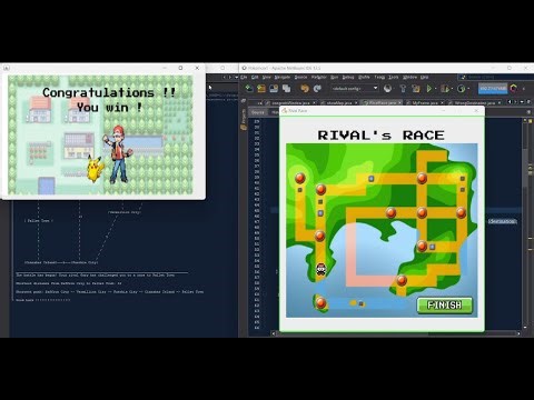 Pokémon Java Adventure - A selection based pokemon game