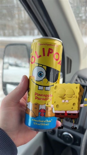 Have you tried this new SpongeBob Olipop flavor? #spongebob #LIVEIncentiveProgram #LIVECanBeEasy #PaidPartnership