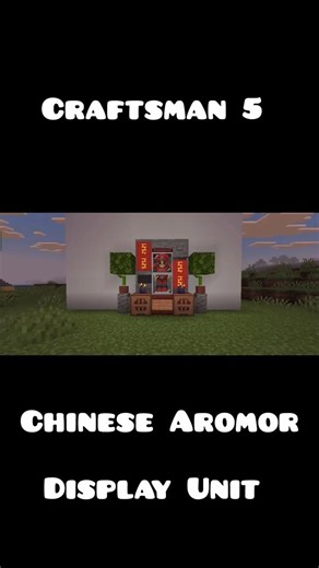 Craftsman 5 Chinese Armour Display Unit #craftsman5 #minecraft #gaming#shortsfeed #ytshorts
