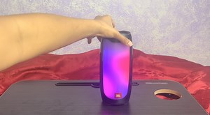 Watch JBL Pulse 4 Waterproof Light Show Speaker Review on Amazon Live
