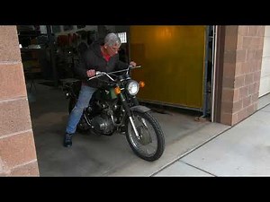 1968 Honda CL350 Scrambler Restoration, part 1 of 4. Evaluation prior to disassembly.