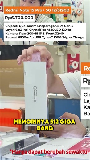 Ngaruh Ga Sih kalo Redmi Note 15 Pro+ Cuma Turun 100 Ribu‼️ #shorts #pricebook #marzoom #redmi