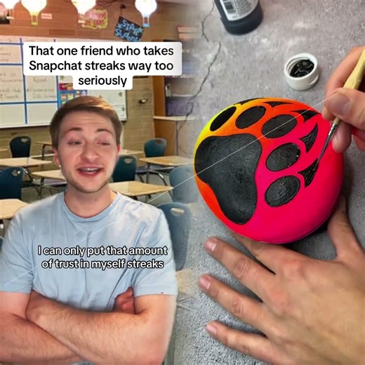 That one friend who takes snapchat streaks way too seriously #greenscreen #school #nostalgia