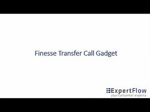 Call Transfer Gadget for Cisco Finesse (UCCE, PCCE or UCCX)
