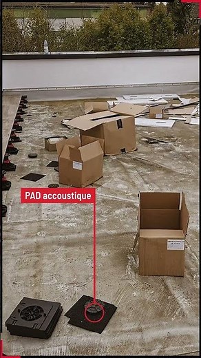 Toit-terrasse sur plots