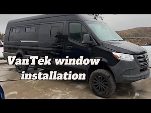 How to Install Vantek Windows on a Sprinter Van (Step-by-Step Guide)
