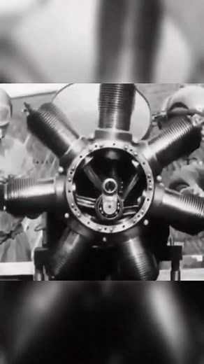 WW1 era Rotary Aircraft Engines⚙️💨 #history #vintage #aviationgeek #aviationhistory #Engines #engine #engineering #mechanical #howitsmade #engineer #historyfacts #historylovers #aviation #Aircraft #airplane #machinery #fyp #mechanicalengineering #invention #nowyouknow Original Footage credit: Unknown | Commemorative Air Force Mile High Wing