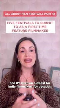 5 film festivals to submit your feature!