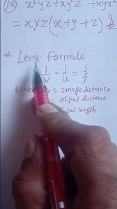 Lens formula // class 10