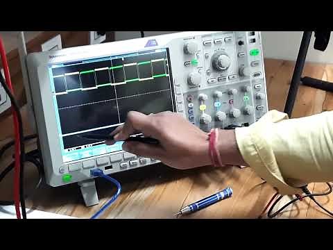 Testing Half-Bridge Gate driver designed using discrete components.