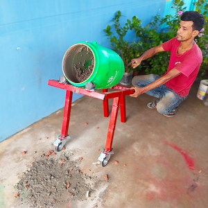 112K views · 556 reactions | Homemade concrete mixer machine how to make? | Rana Craft | Facebook