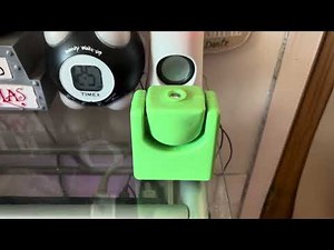 Showing My New Christmas LED Projector Light Battery Operated