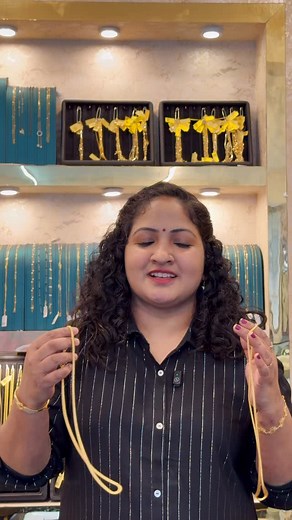 23K views · 503 reactions | 916 22k gold .16g Urvasi Sundari chain. Lowest Making charges . | MM Prince Jewellery | Facebook