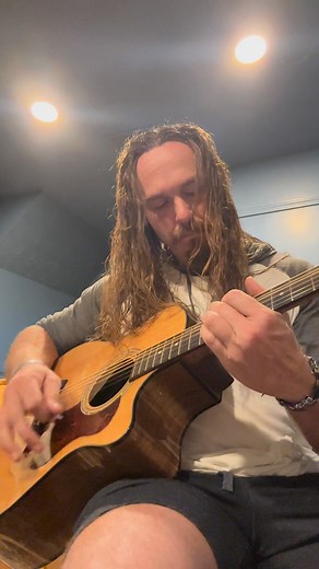 WELCOME TO AMATEUR HOUR!! A guitarist I am not. But I got this Harley Benton baritone for a steal and it’s been fun. I have no idea what key or mode or anything that this little chord progression is in but it’s dark and I like it. #harleybentonguitar #baritoneguitars #acoustic #guitar | Brady Dastrup