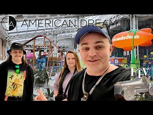 Exploring American Dream Mall! Indoor Theme Park, Food & Hidden Secrets 👀 + Finding Monopoly Tokens!